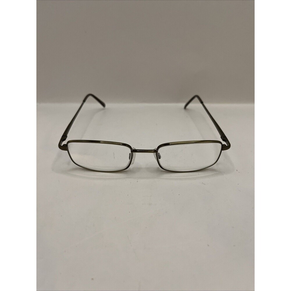 Modern Todd Eyeglasses Antique Gold Designer Frames Only Gold 50-18-145